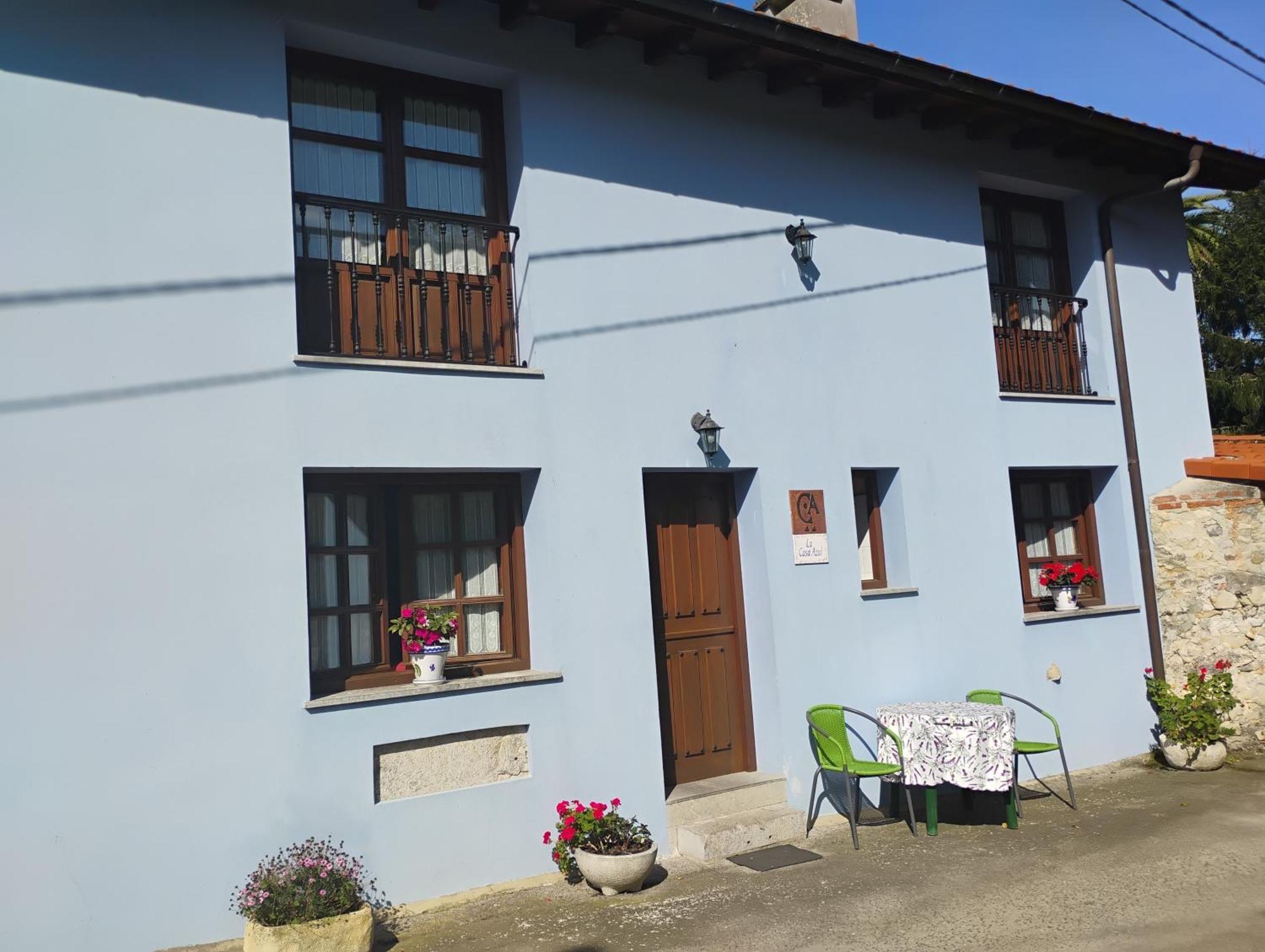 Casa Rural Casa Azul Villahormes Extérieur photo