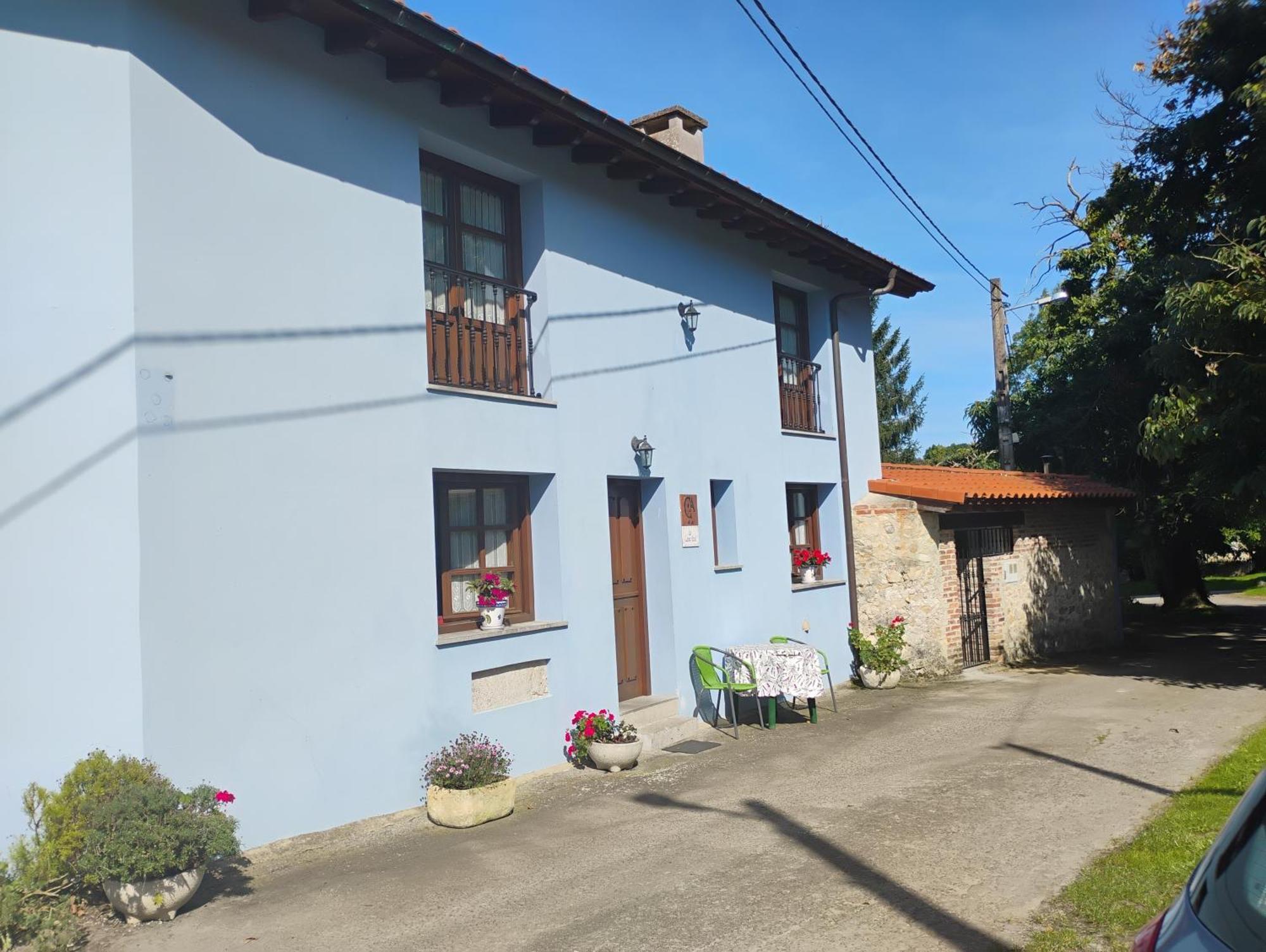 Casa Rural Casa Azul Villahormes Extérieur photo