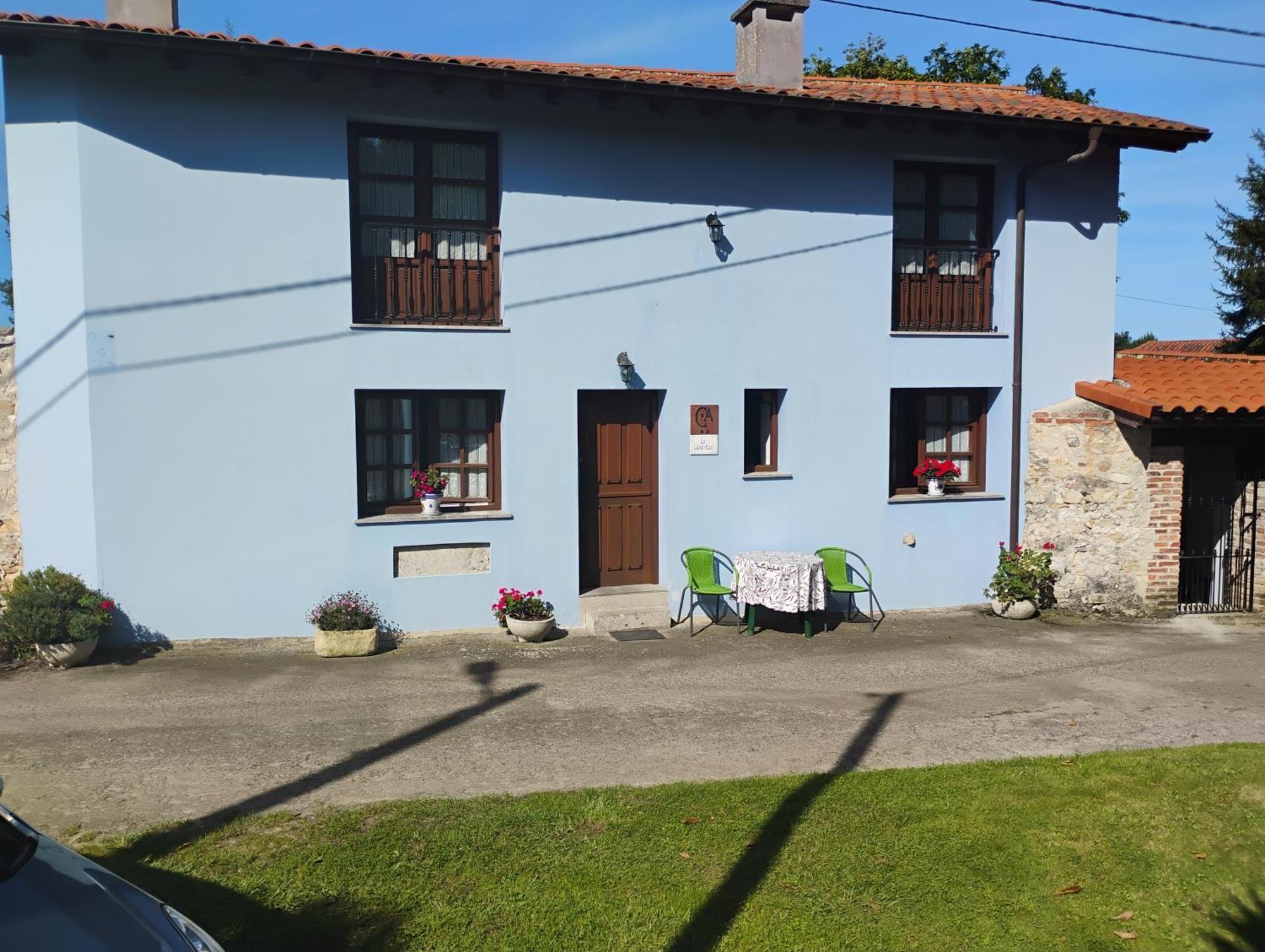Casa Rural Casa Azul Villahormes Extérieur photo